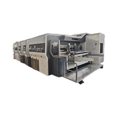 精密なパッケージング結果のための波紋紙紙印刷スロッティングダイカットマシン