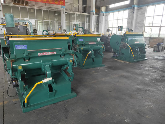 ユーザー定義 中国手動 波紋紙箱の生産のためのダイ切削機械