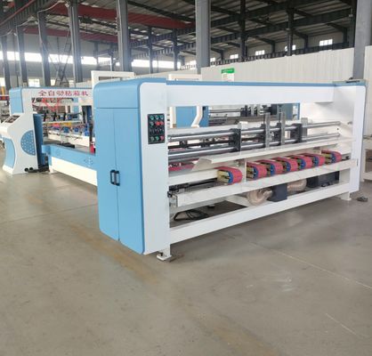 30-150mm ネイル距離範囲 波紋紙箱用の自動折りたたみ接着機