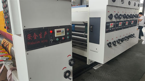 高速波紋紙紙印刷 スロッティングダイカット機