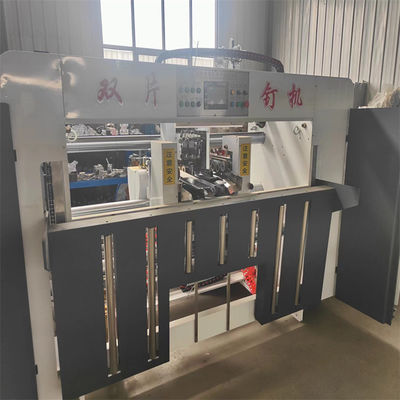 半自動 波紋箱製造のための2部縫製機