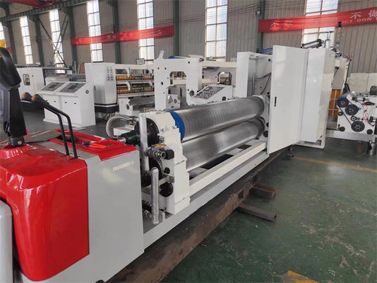 6500 KG シングルフェイス・ゴラガテッド・ペーパー・ロール・クラフト B E F フルート・シングルフェイス・ゴラガテッド・マシン