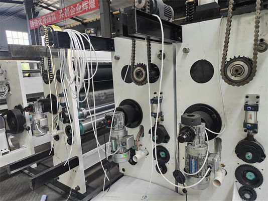 波紋紙印刷 6色フレックスプリント用スロットリングダイカット機