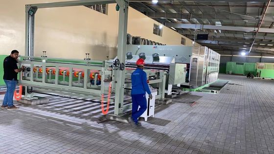 波紋紙板 紙箱 紙箱 自動 紙箱 印刷 スロッティング 切断 紙箱 製造 機械