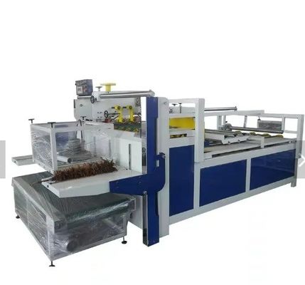 5500 KG 紙製品のパッケージと組み立てのための半自動紙箱フォルダー粘着剤