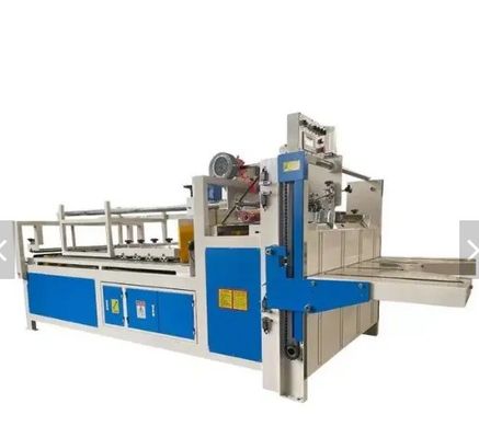 5500 KG 紙製品のパッケージと組み立てのための半自動紙箱フォルダー粘着剤