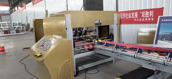 APPAREL カートンボックスのための自動Flexoフォルダーグルーヤーマシン,顧客の要求を満たす