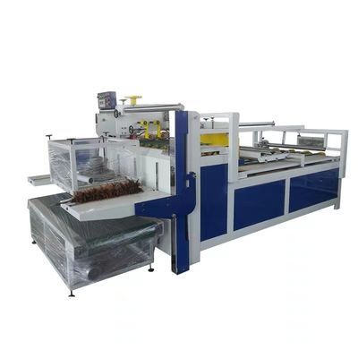 小サイズ 5500 KG 圧 380v 折りたたみと粘着のための2つのパーツのフォルダーグルーヤーマシン