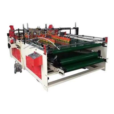 紙の形状と紙箱の生産のための半自動フォルダー粘着機