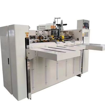80mm Semi Auto ダブルピースボックス縫製機/ダブルピースネイルボックスマシン