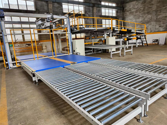 3/5/7/Plys 箱用の自動波紋波紋紙工場生産ライン