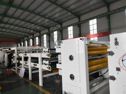 紙箱製造機能 4500 kg 容量を持つデュプレックス紙箱生産ライン