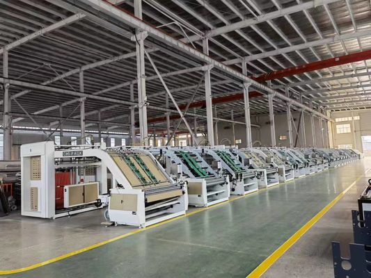 2000 KG 小規模企業とフルートラミネーションニーズのための紙板ラミネート機