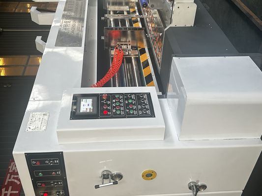 中国製 波紋紙印刷機 フレクソ印刷とカット クラフト紙印刷機