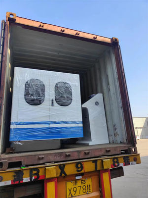 6500 KG 指なしの単面波動紙の紙巻と紙板の機械