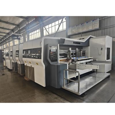 200pcs/min 設計速度で波紋紙印刷スロッティングダイカットマシン