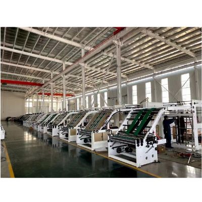 波紋紙紙工業用自動冷凝膠フルートラミネート機