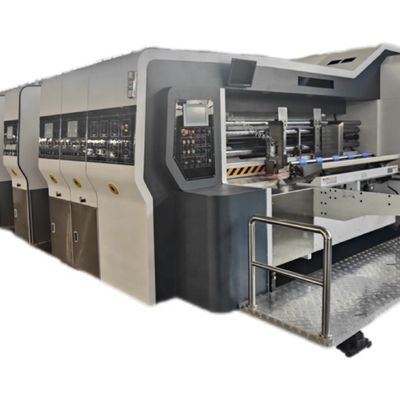 経済的なFlexo 4色プリントスロッティング・ダイ切削機