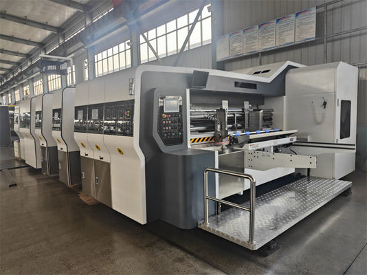 経済的なFlexo 4色プリントスロッティング・ダイ切削機