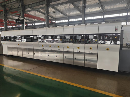 経済的なFlexo 4色プリントスロッティング・ダイ切削機