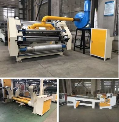 カードボックスの製造機能 400m/minの速度で波紋板の生産ライン
