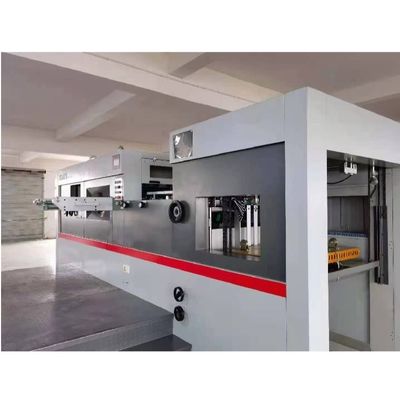 1200*960*2200mm 高速自動フラットベッド ダイカット クレイシング 機械 波紋紙の紙箱