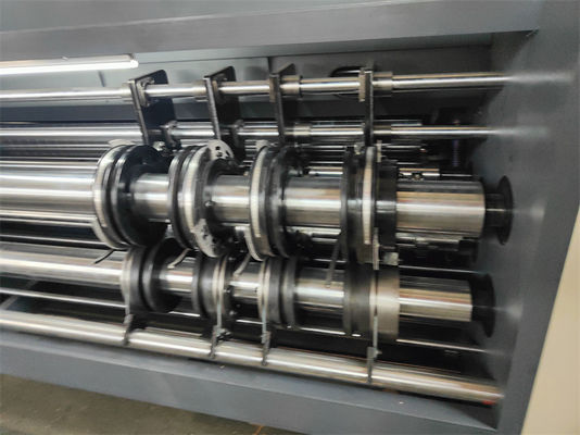 半自動印刷 スロッティング 2色波紋紙箱のためのダイ切断機