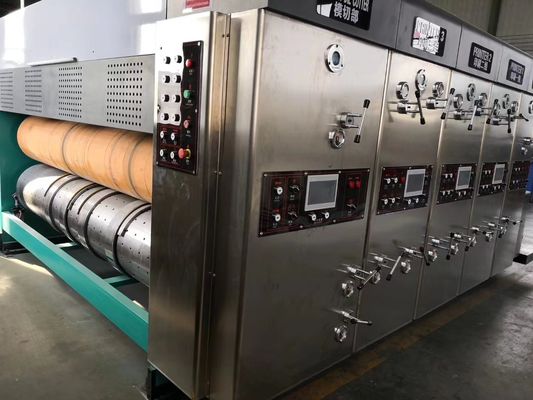 18000 KG 柔性紙箱の切断用紙印刷機