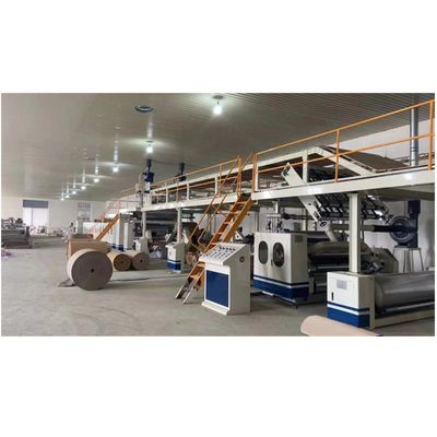 カートン製造機 2/3/5/7 層ゴラゴラ紙箱 生産ライン