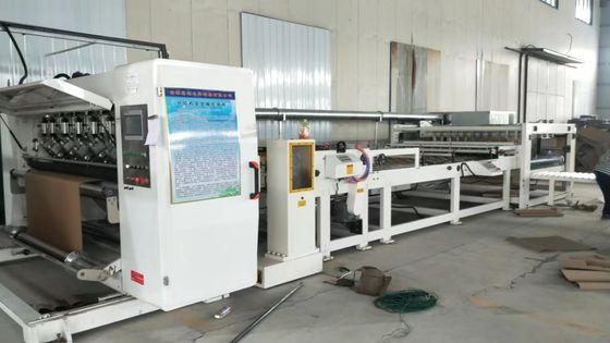 5層ゴロゴロ紙の生産ライン 横軸出力0.75KW リヘン 2023年