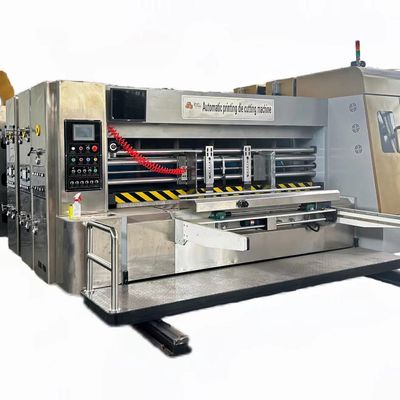 18000 KG 波紋紙紙 フレックス 紙箱 印刷 スロッティング 製造 プリンター