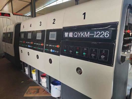 18000 KG 波紋紙紙 フレックス 紙箱 印刷 スロッティング 製造 プリンター