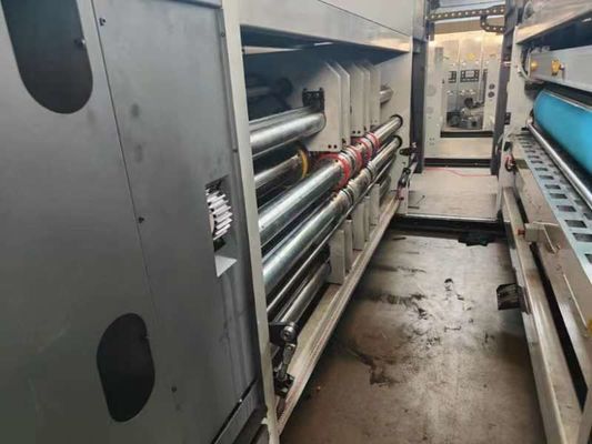 18000 KG 波紋紙紙 フレックス 紙箱 印刷 スロッティング 製造 プリンター