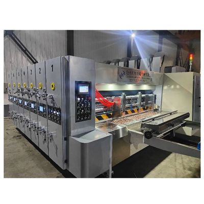 220V カートンボックス パッキング 波紋紙 ローータリー ダイ 切断 機 フレクソ 印刷 ピザ 箱 機