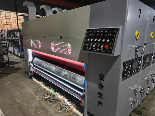 220V カートンボックス パッキング 波紋紙 ローータリー ダイ 切断 機 フレクソ 印刷 ピザ 箱 機