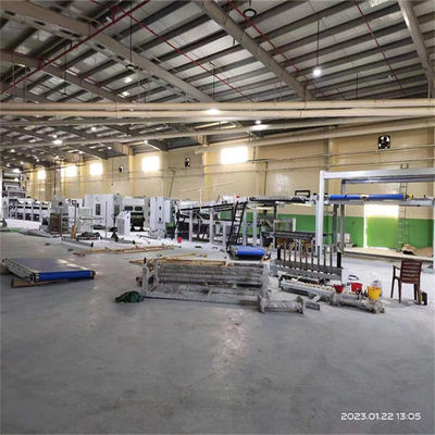 全自動高速 3/5/7 プライス 波紋紙製造工場 カートンボックス製造機械