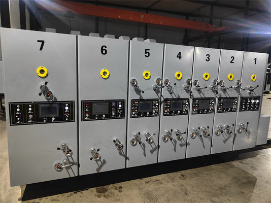 最先端のフレックス印刷機 自動グレードの波紋印刷機