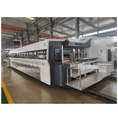 自動高速波紋紙フレックスプリントスロットリングマシン
